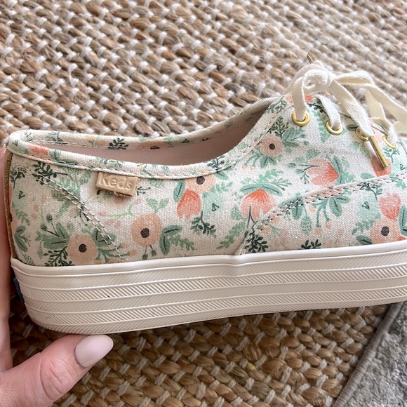 EUC Rifle Paper Co platform keds - Picture 5 of 6